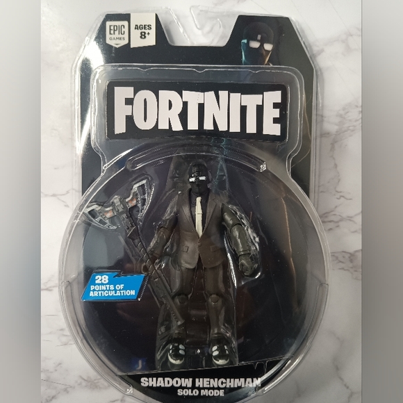 Fortnite Shadow Henchman 4" Action Figure 2021 MIP Epic Video Games Jazwares - Picture 1 of 3